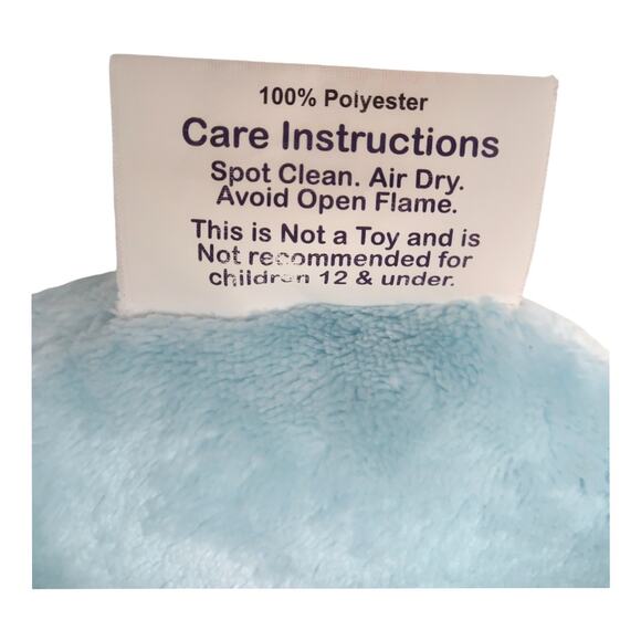 CLOUDZ PLUSH Unicorn Neck Travel Pillow Blue Rainbow Vacation Home Kids Childs - Picture 7 of 7